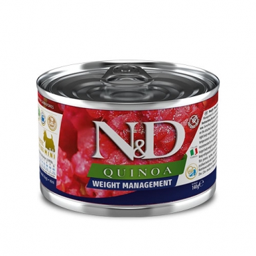 N&D Dog Quinoa Weight Management Mini