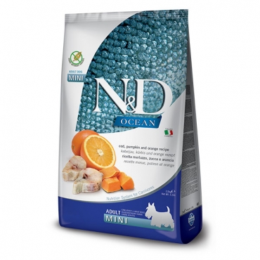 Ocean Codfish, Pumpkin&Orange Adult mini