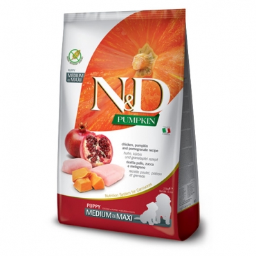 Pumpkin Dog Chicken&Pomegranate Puppy Medium&Maxi