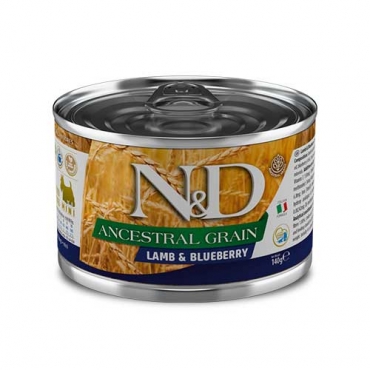 N&D Dog Ancestral Grain Lamb&Blueberry Mini