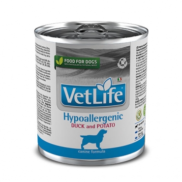 Vet Life Natural Diet Dog Hypoallergenic Duck&Potato