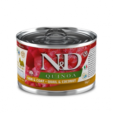 N&D Dog Quinoa Quail&Coconut Mini